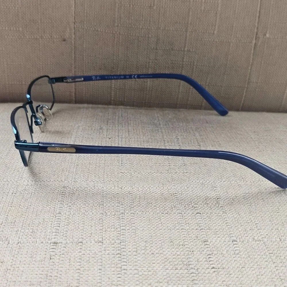 Ray-Ban Kids Glasses Frame Titanium RB1018T Eyeglasses Blue Tone Eye Wear